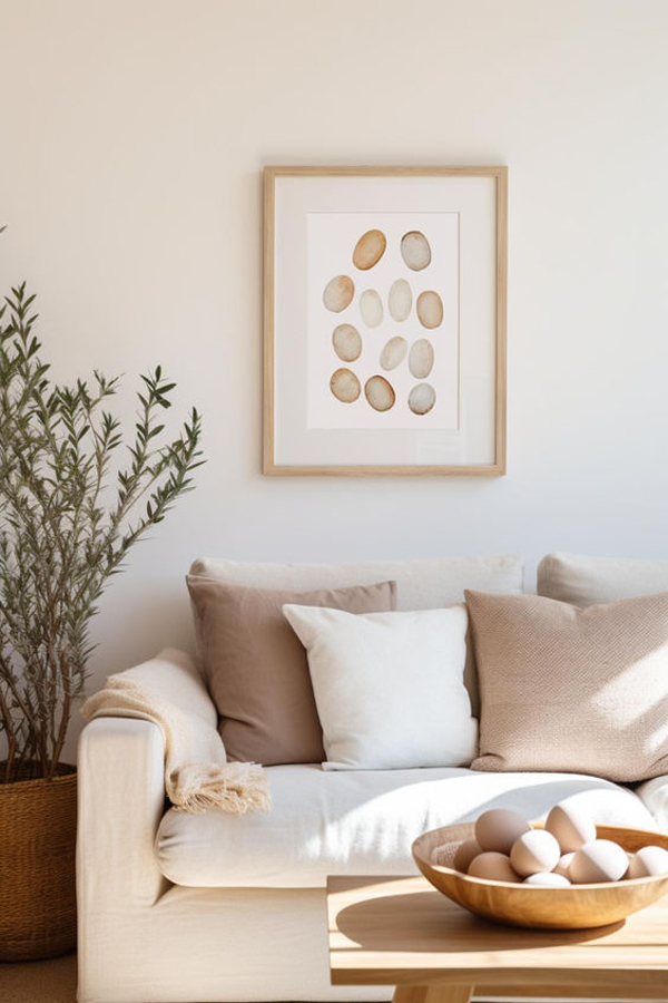 neutral-modern-easter-coffee-table-decor
