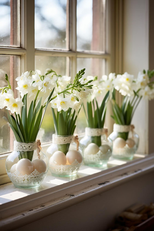 neutral-daffodil-easter-floral-vases