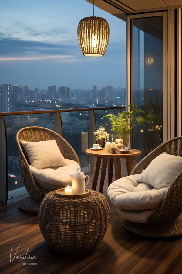 romantic-rattan-balcony-design-with-urban-view
